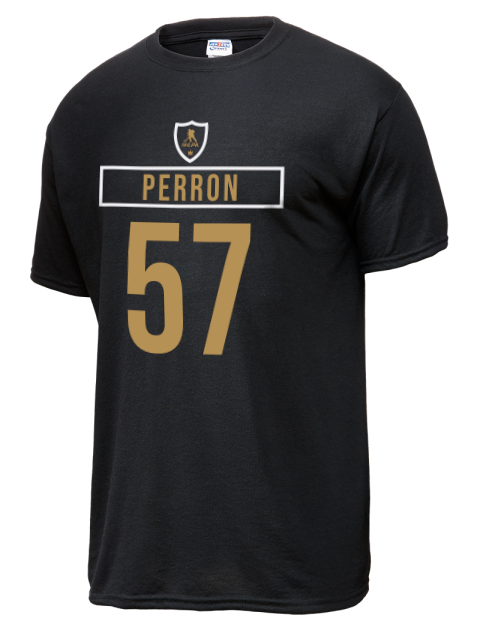 Away Jersey David Perron Dri-Power Unisex T-Shirt | Swagsta