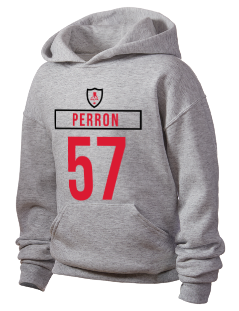 Home Jersey David Perron Youth Hooded Sweatshirt | Swagsta