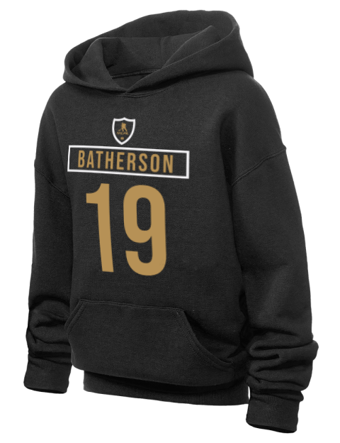 Away Jersey Drake Batherson Youth Hooded Sweatshirt | Swagsta