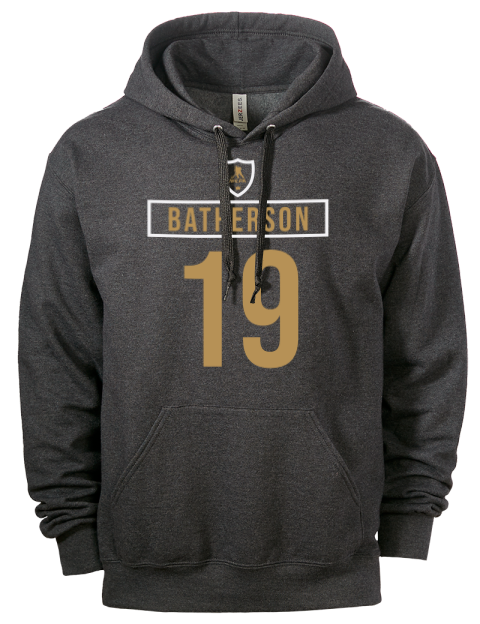 Away Jersey Drake Batherson Eco Premium Unisex Hooded Sweatshirt | Swagsta