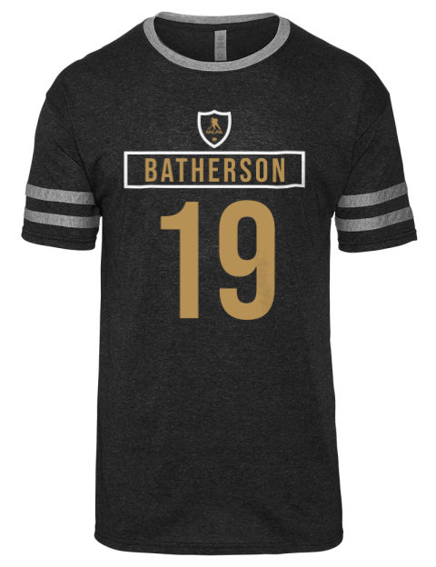 Away Jersey Drake Batherson Men's Tri-Blend T-Shirt | Swagsta