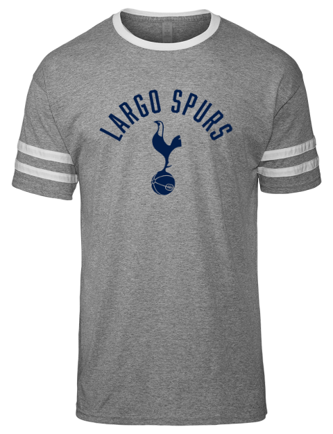 Classic Largo Spurs Men's Tri-Blend T-Shirt | Swagsta