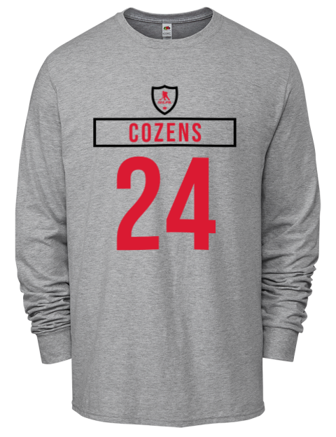 Home Jersey Dylan Cozens Men's Long-Sleeve T-Shirt | Swagsta