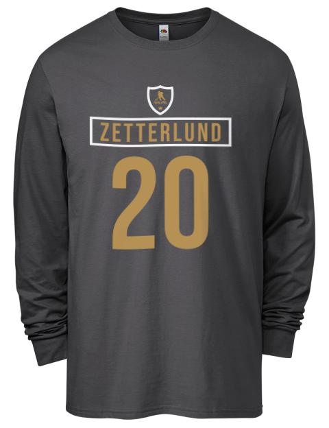 Away Jersey Fabian Zetterlund Men's Long-Sleeve T-Shirt | Swagsta