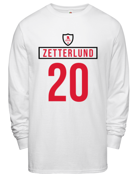 Home Jersey Fabian Zetterlund Men's Long-Sleeve T-Shirt | Swagsta