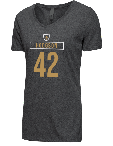 Away Jersey Hayden Hodgson Premium Ladies V-Neck T-Shirt | Swagsta