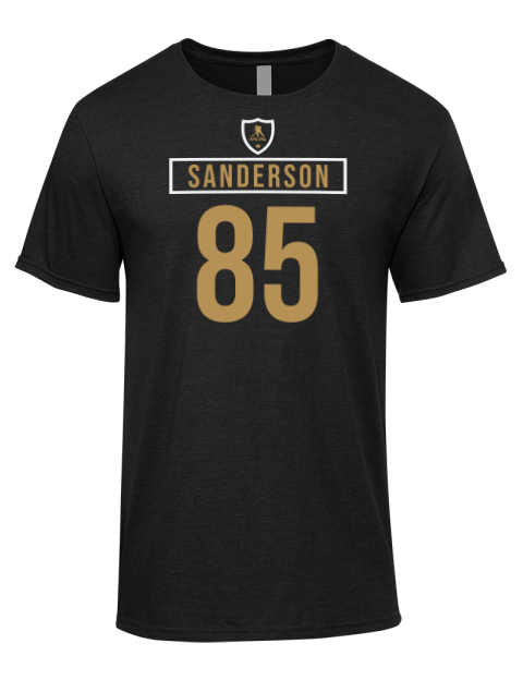 Away Jersey Jake Sanderson Premium Ring-Spun Cotton Unisex T-Shirt | Swagsta