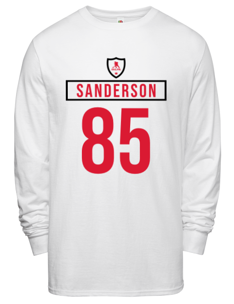 Home Jersey Jake Sanderson Men's Long-Sleeve T-Shirt | Swagsta