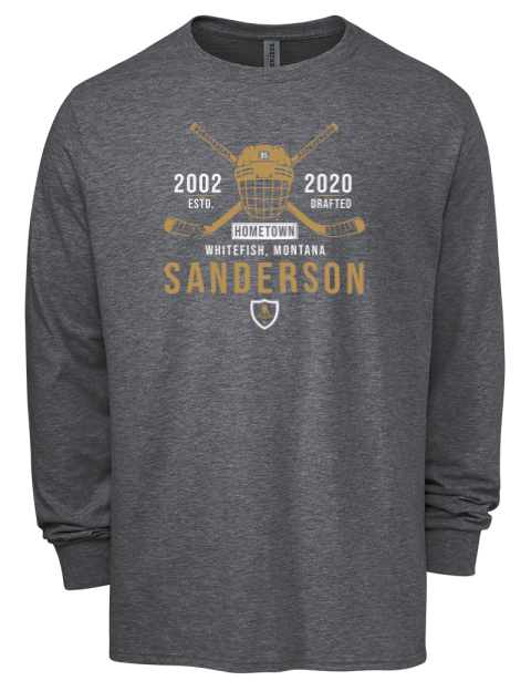 Heritage Jake Sanderson Men's Premium Blend Long Sleeve-T-Shirt | Swagsta
