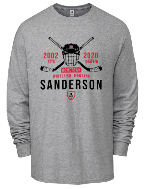 Classic Heritage Jake Sanderson Men's Long-Sleeve T-Shirt | Swagsta