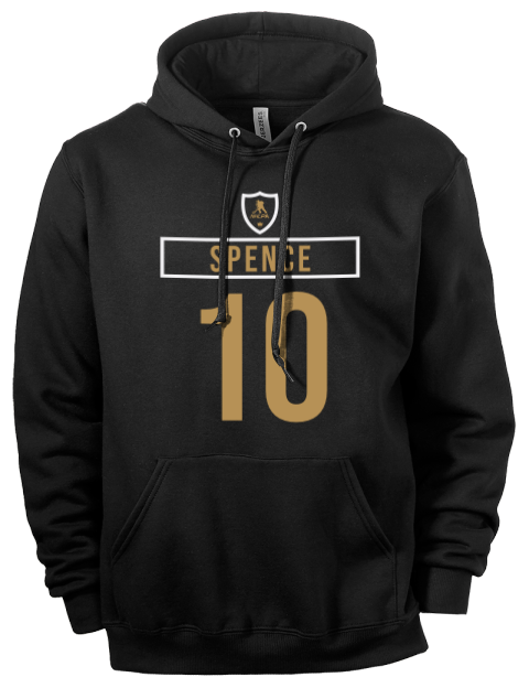 Away Jersey Jordan Spence Eco Premium Unisex Hooded Sweatshirt | Swagsta