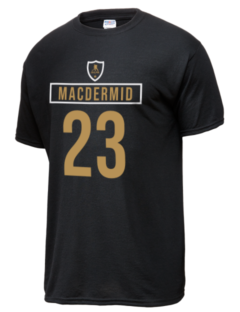 Away Jersey Kurtis Macdermid Dri-Power Unisex T-Shirt | Swagsta