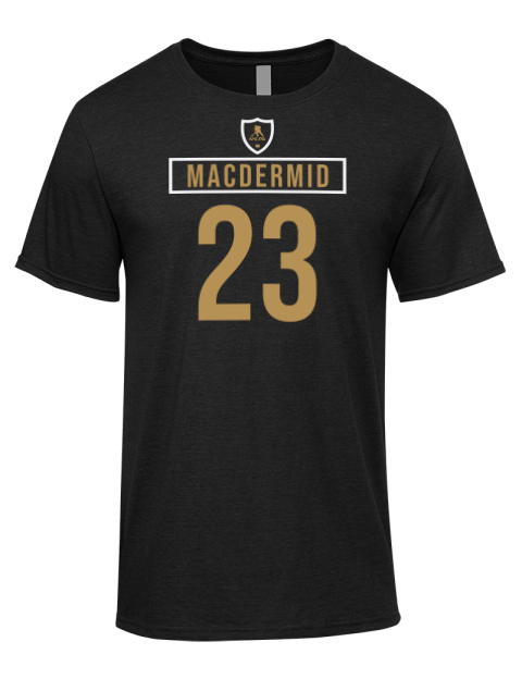 Away Jersey Kurtis Macdermid Premium Ring-Spun Cotton Unisex T-Shirt | Swagsta