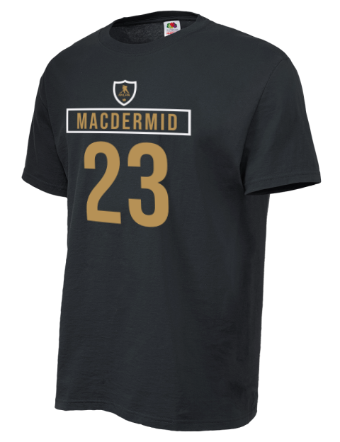 Away Jersey Kurtis Macdermid Unisex T-Shirt | Swagsta