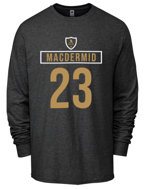Away Jersey Kurtis Macdermid Men's Long-Sleeve T-Shirt | Swagsta