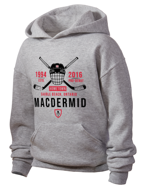 Classic Heritage Kurtis Macdermid Youth Hooded Sweatshirt | Swagsta