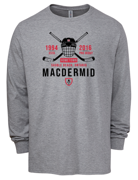Classic Heritage Kurtis Macdermid Men's Premium Blend Long Sleeve-T-Shirt | Swagsta