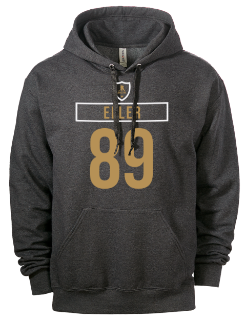Away Jersey Lars Eller Eco Premium Unisex Hooded Sweatshirt | Swagsta