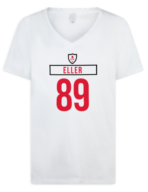 Home Jersey Lars Eller Premium Ladies V-Neck T-Shirt | Swagsta