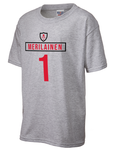 Home Jersey Leevi Merilainen Youth T-Shirt | Swagsta