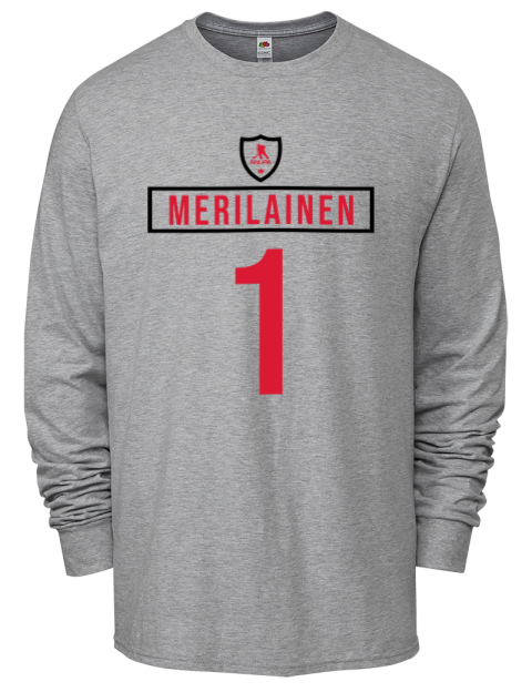 Home Jersey Leevi Merilainen Men's Long-Sleeve T-Shirt | Swagsta