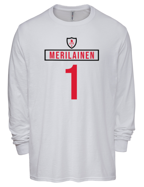 Home Jersey Leevi Merilainen Men's Premium Blend Long Sleeve-T-Shirt | Swagsta