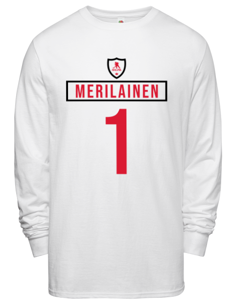 Home Jersey Leevi Merilainen Men's Long-Sleeve T-Shirt | Swagsta