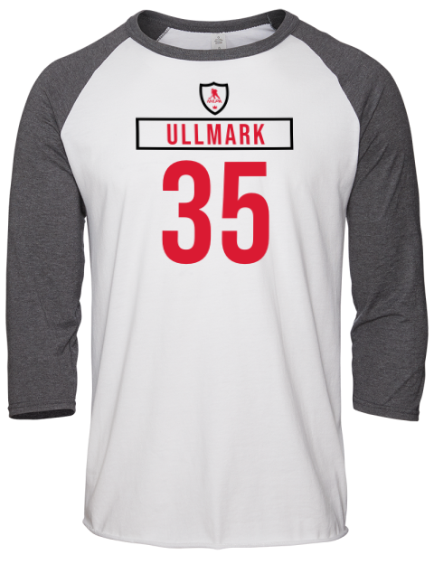 Home Jersey Linus Ullmark Unisex Premium Three-Quarter Raglan T-Shirt | Swagsta