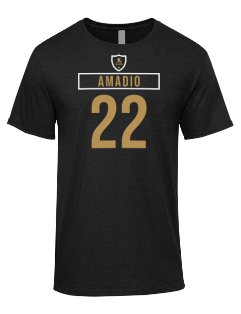 Away Jersey Michael Amadio Premium Ring-Spun Cotton Unisex T-Shirt | Swagsta
