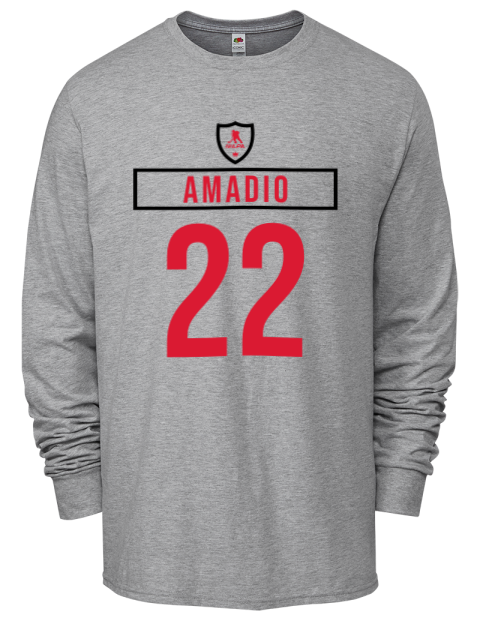 Home Jersey Michael Amadio Men's Long-Sleeve T-Shirt | Swagsta