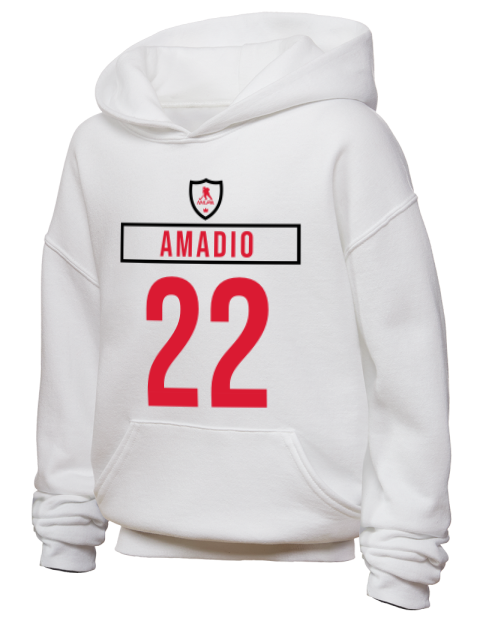 Home Jersey Michael Amadio Youth Hooded Sweatshirt | Swagsta