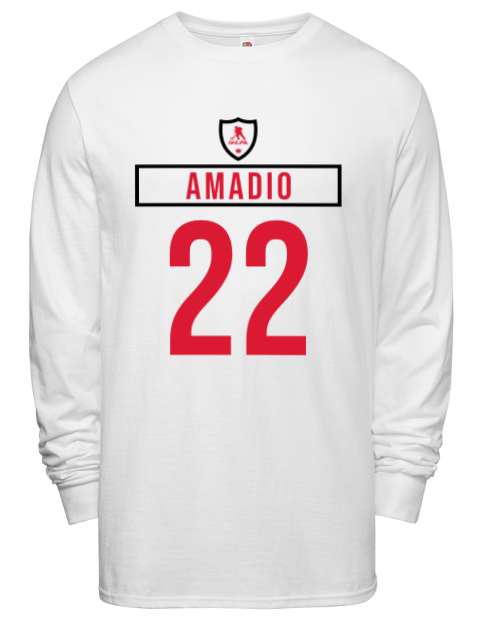 Home Jersey Michael Amadio Men's Long-Sleeve T-Shirt | Swagsta
