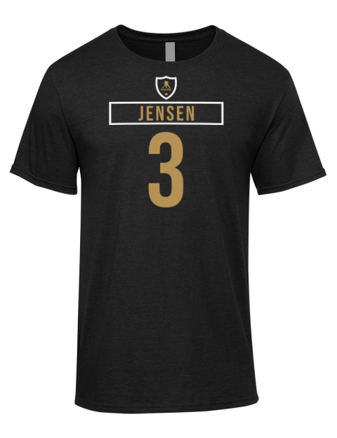 Away Jersey Nick Jensen Premium Ring-Spun Cotton Unisex T-Shirt | Swagsta