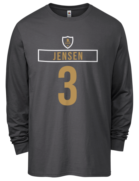 Away Jersey Nick Jensen Men's Long-Sleeve T-Shirt | Swagsta