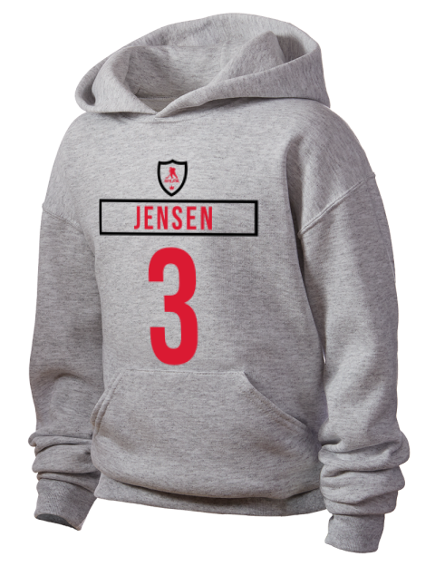 Home Jersey Nick Jensen Youth Hooded Sweatshirt | Swagsta