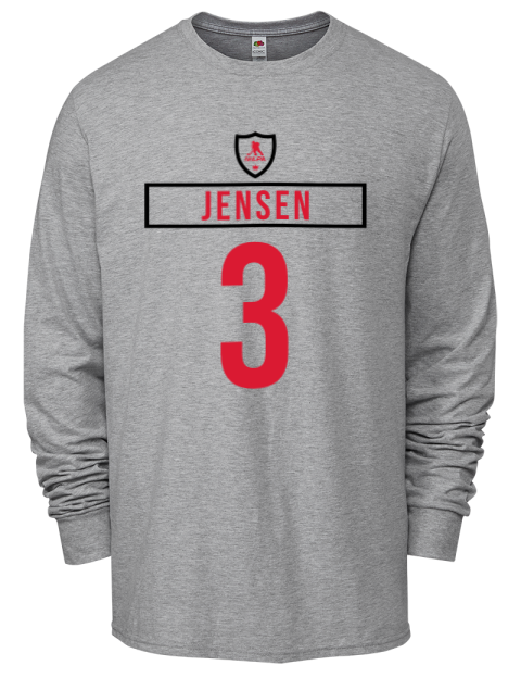Home Jersey Nick Jensen Men's Long-Sleeve T-Shirt | Swagsta