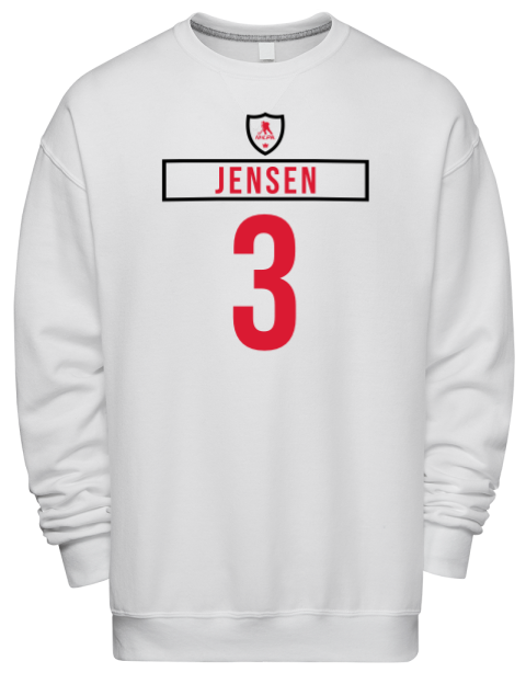 Home Jersey Nick Jensen Premium Unisex Crewneck Sweatshirt | Swagsta