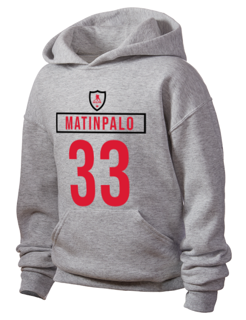 Home Jersey Nikolas Matinpalo Youth Hooded Sweatshirt | Swagsta