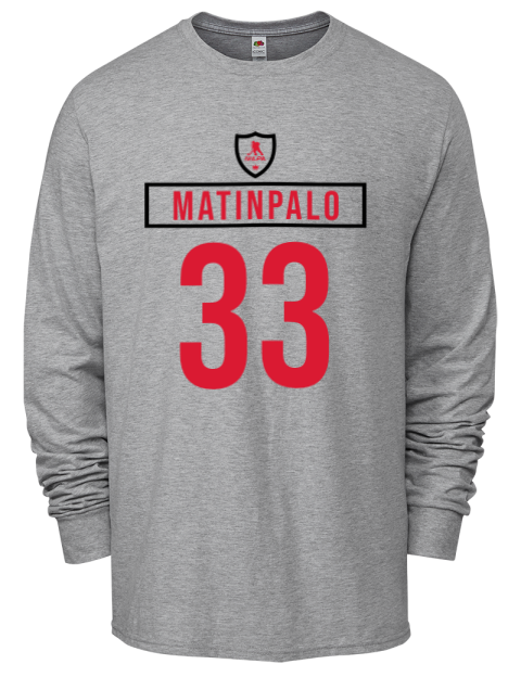 Home Jersey Nikolas Matinpalo Men's Long-Sleeve T-Shirt | Swagsta