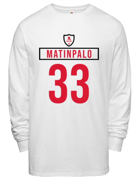 Home Jersey Nikolas Matinpalo Men's Long-Sleeve T-Shirt | Swagsta