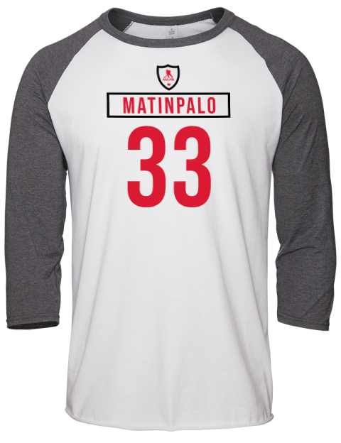 Home Jersey Nikolas Matinpalo Unisex Premium Three-Quarter Raglan T-Shirt | Swagsta