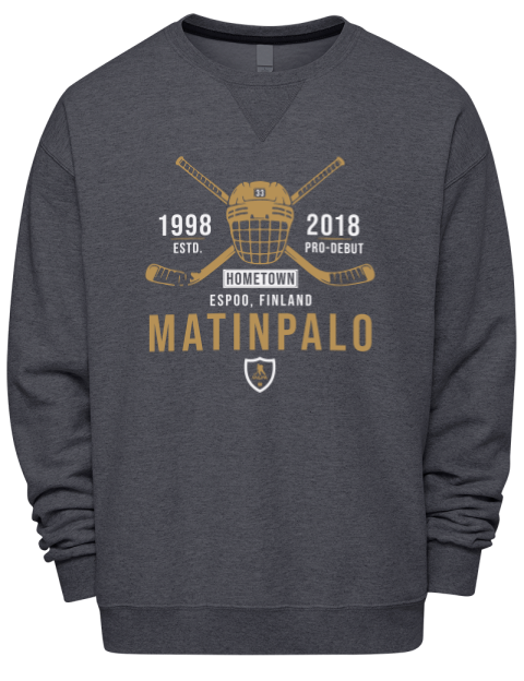 Heritage Nikolas Matinpalo Premium Unisex Crewneck Sweatshirt | Swagsta