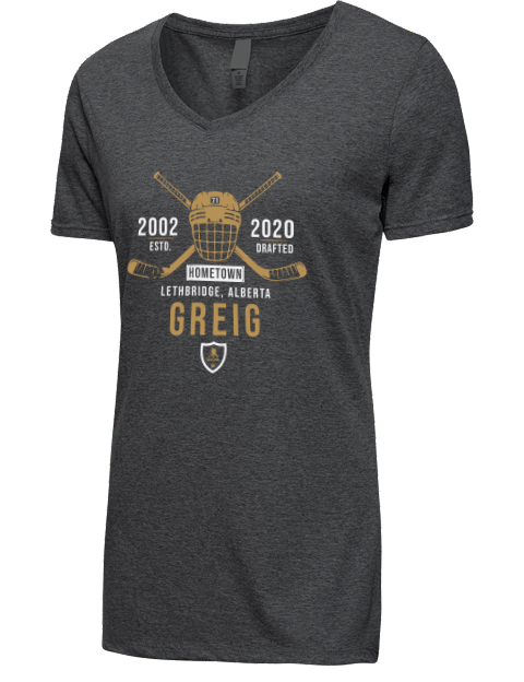 Heritage Ridly Greig Premium Ladies V-Neck T-Shirt | Swagsta
