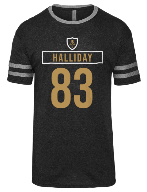 Away Jersey Stephen Halliday Men's Tri-Blend T-Shirt | Swagsta