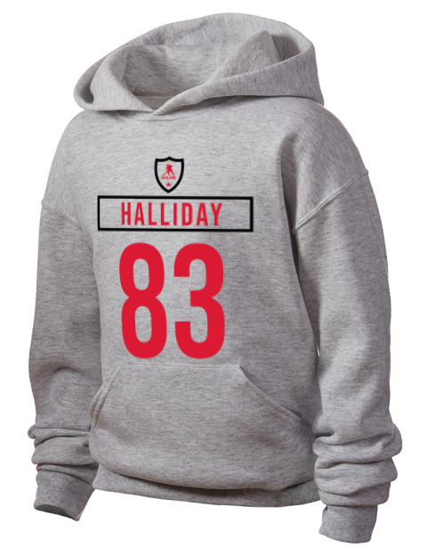 Home Jersey Stephen Halliday Youth Hooded Sweatshirt | Swagsta