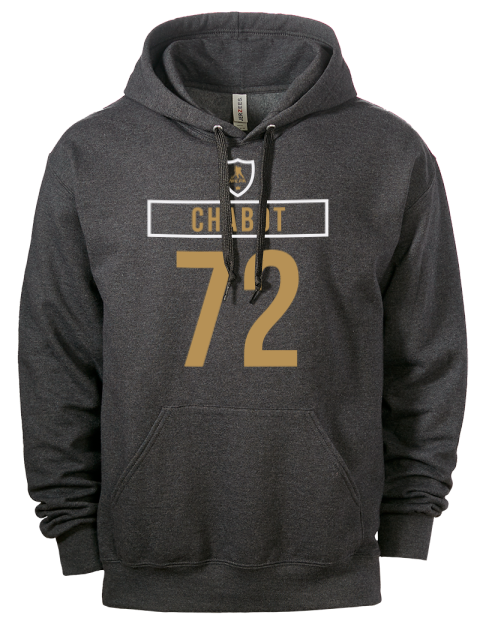Away Jersey Thomas Chabot Eco Premium Unisex Hooded Sweatshirt | Swagsta