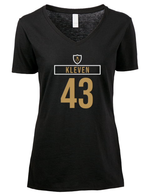 Away Jersey Tyler Kleven Premium Ladies V-Neck T-Shirt | Swagsta