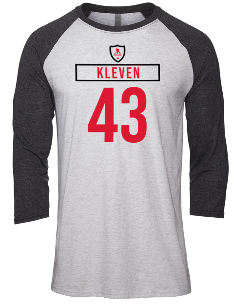 Home Jersey Tyler Kleven Unisex Premium Three-Quarter Raglan T-Shirt | Swagsta