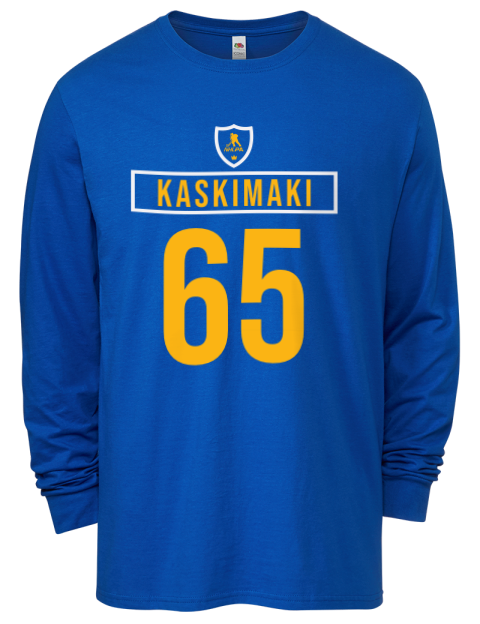 Away Jersey Aleksanteri Kaskimaki Men's Long-Sleeve T-Shirt | Swagsta