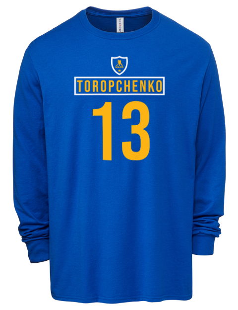 Away Jersey Alexey Toropchenko Men's Premium Blend Long Sleeve-T-Shirt | Swagsta